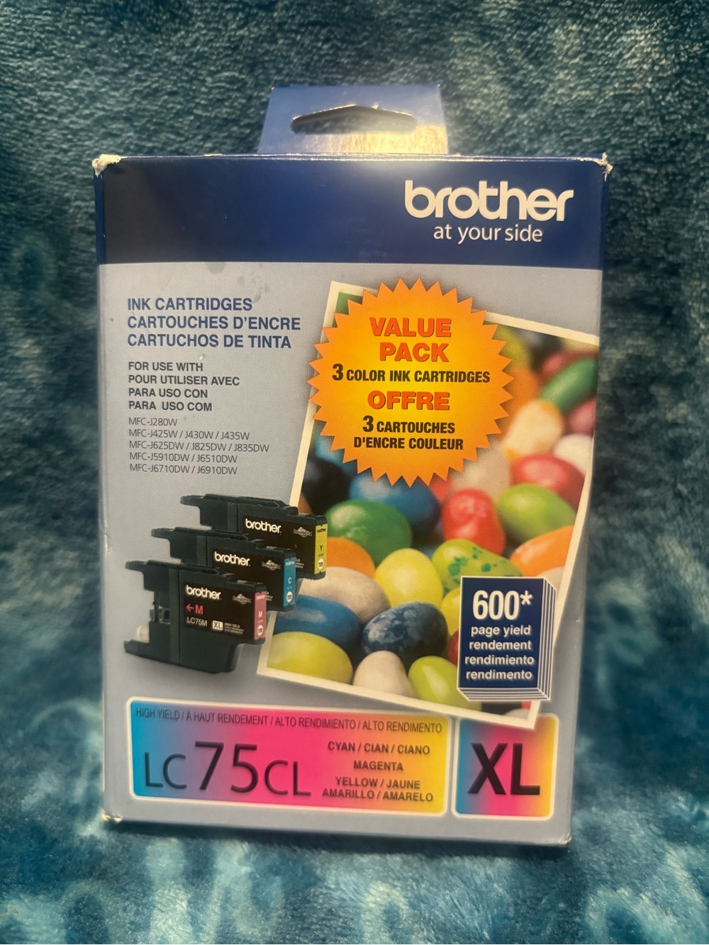 Brother LC753PKS Color Ink Pack - Cyan Magenta Yellow